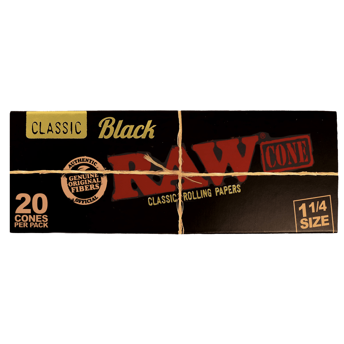 BLACK PRE-ROLLED CONES 1¼