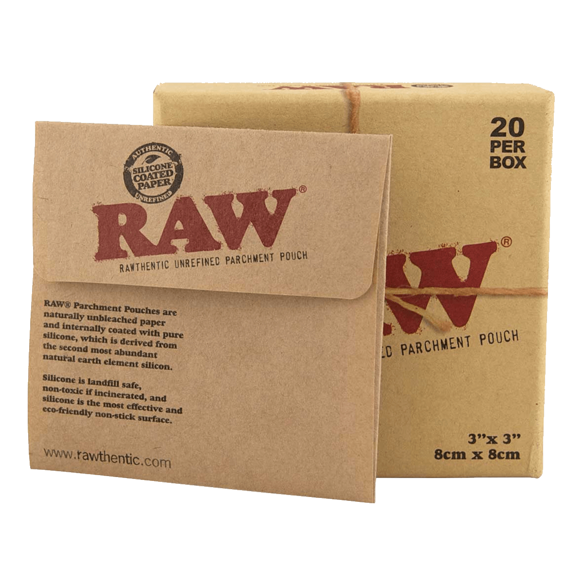 RAW PARCHMENT PAPER - 20ct