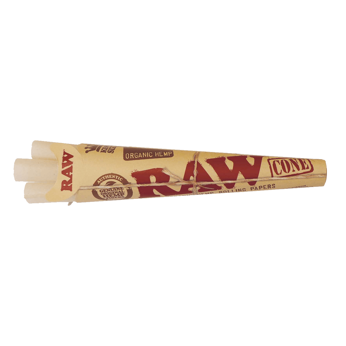 RAW ORGANIC PREROLLED CONES KING SIZE 3ct