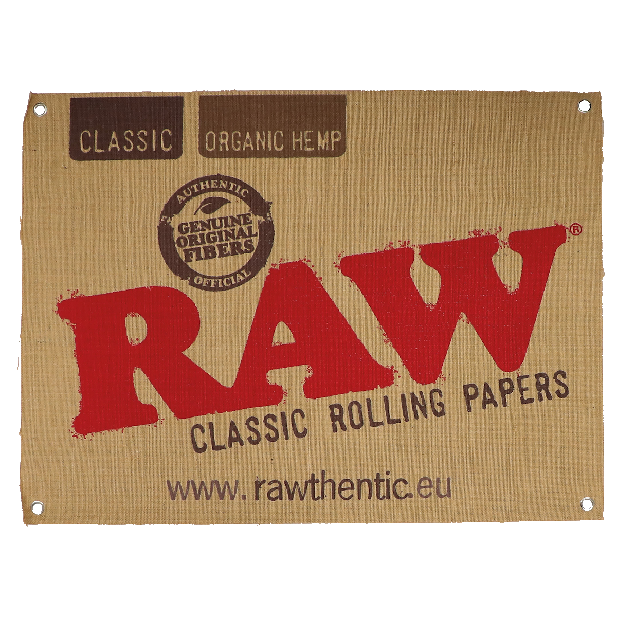 RAW CANVAS SIGN