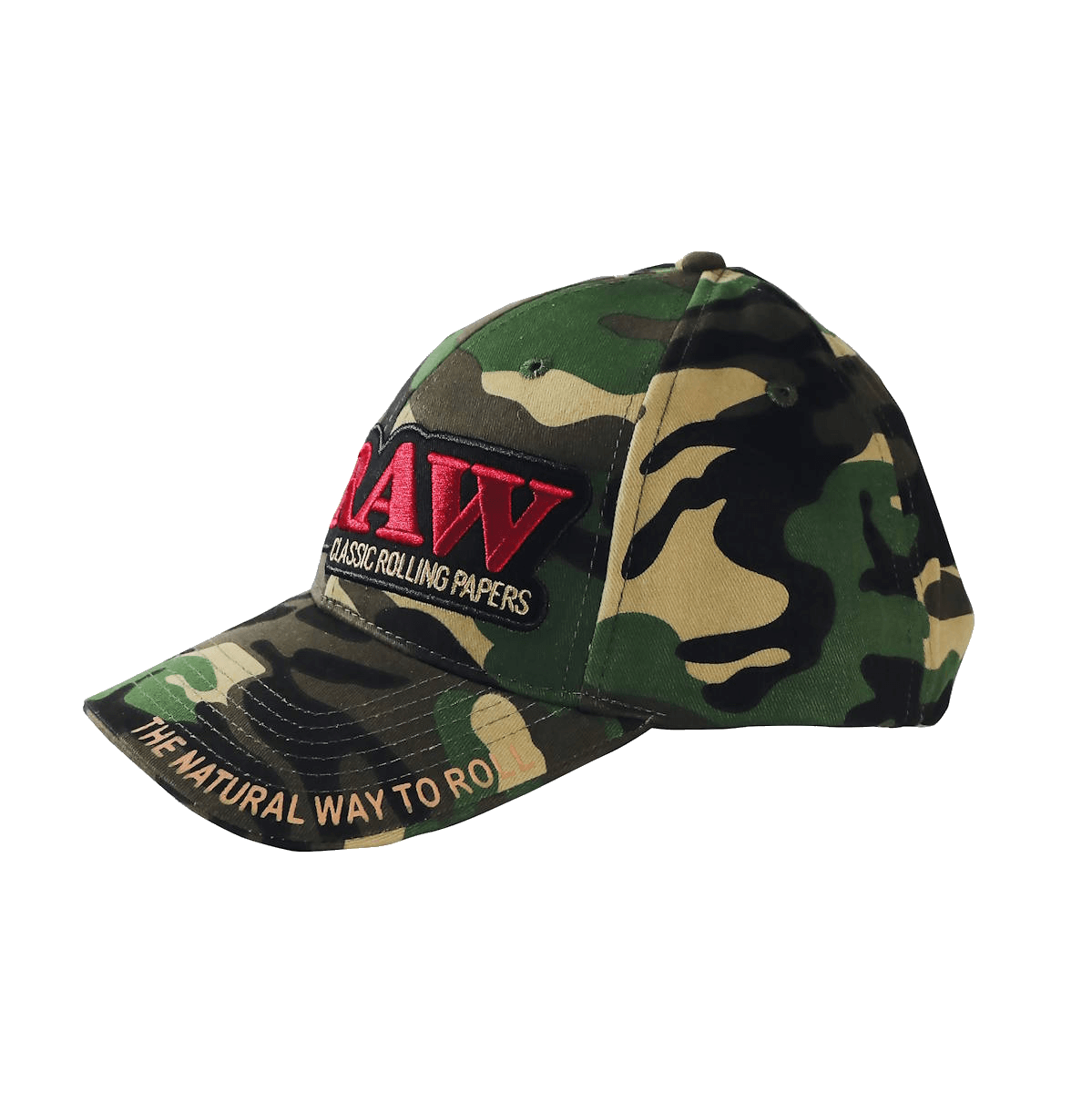 RAW HAT CAMO WITH POKER