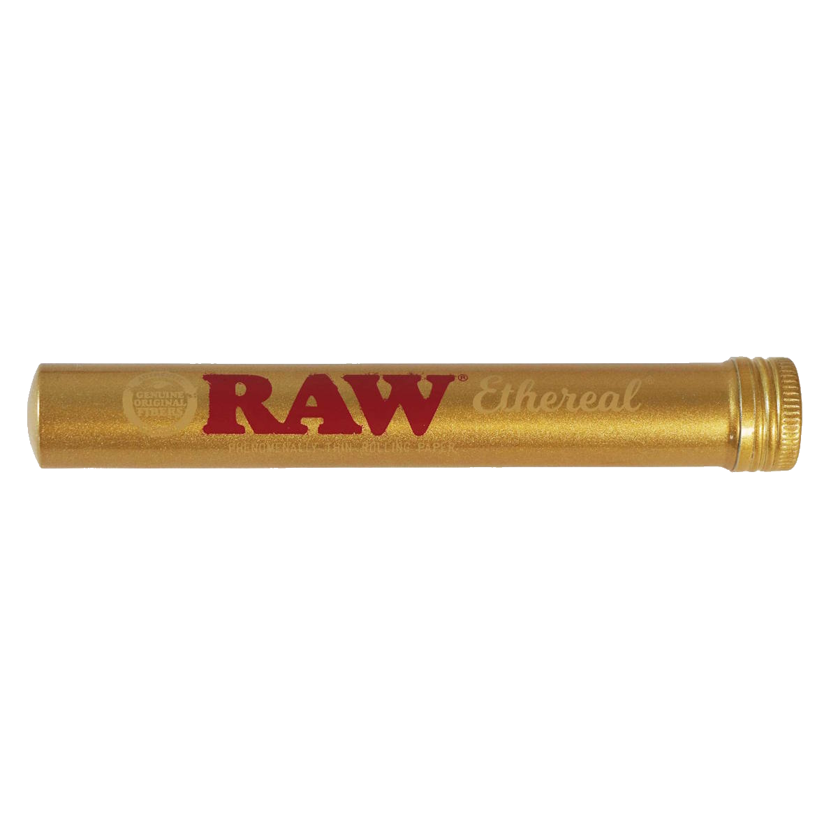 RAW ALUMINUM TUBE GOLD 15mm x 116mm